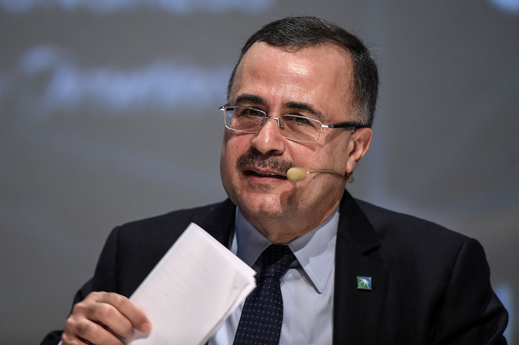 Amin al-Nasser, president of state oil giant Saudi Aramco, delivers a speech on October 11, 2016 during the 23rd World Energy Congress in Istanbul. World Energy Congress in Istanbul brings together players across the energy sector to discuss a transformat