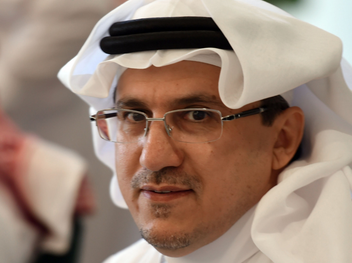 Governor of Saudi Arabian Monetary Agency, Ahmed Alkholifey, holds a press conference in Riyadh on November 14, 2016. Saudi Arabia has a 