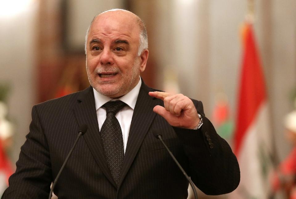Iraqi Prime Minister Haider al-Abadi (AFP file /  Hadi Mizban)