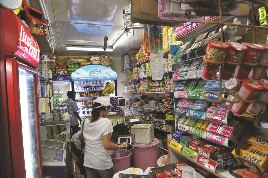 File picture of a neighbourhood store in Doha used for representation. 