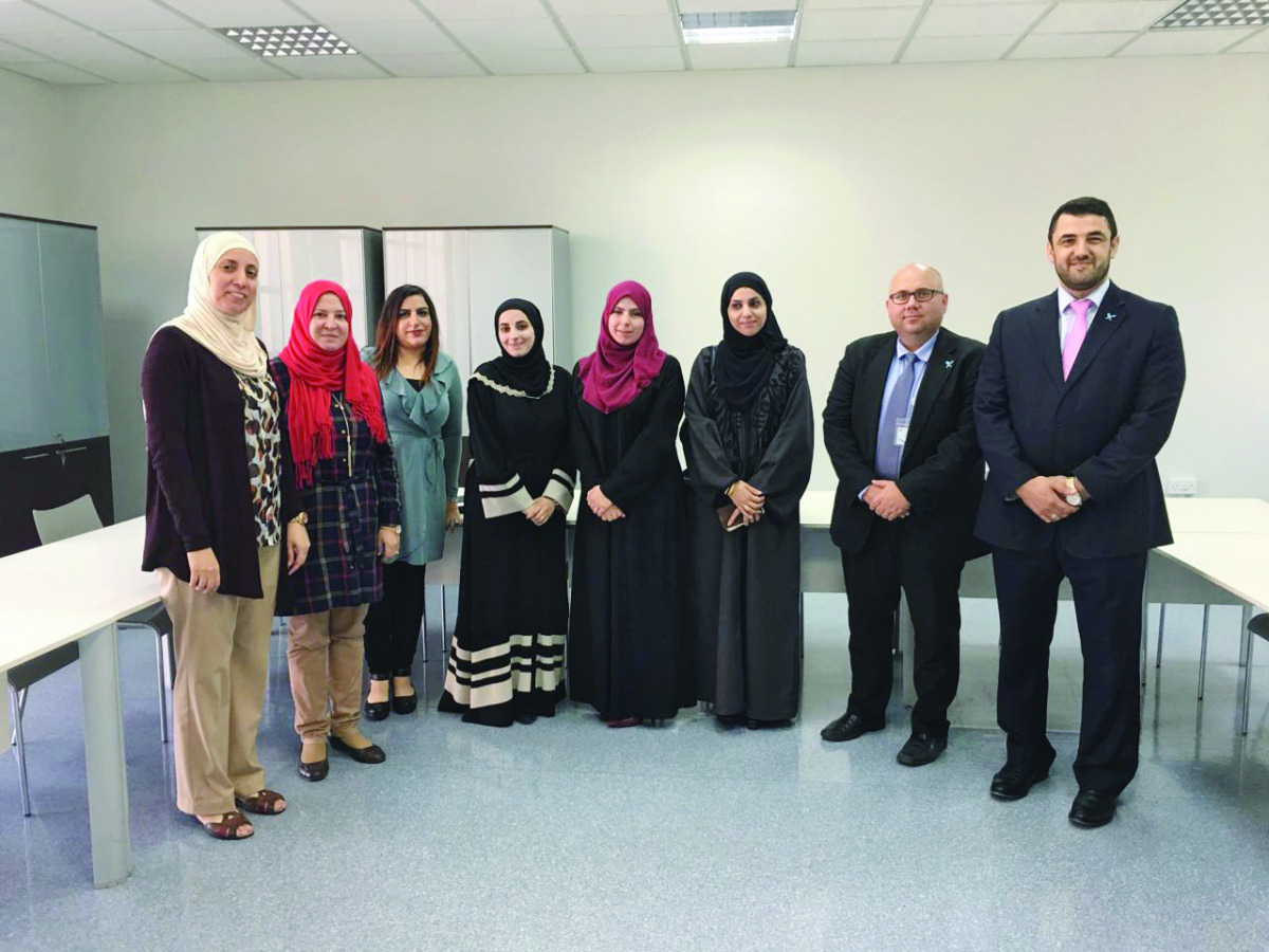 Participants at the session entitled “Orientation to Training Courses in Public Health Program at QU: Field Experience and Health Education Practicum”.
