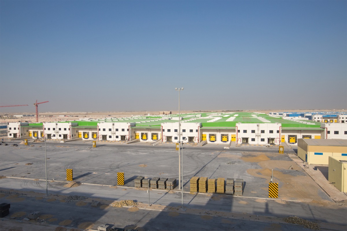 The Bu Sulba Logistics area.