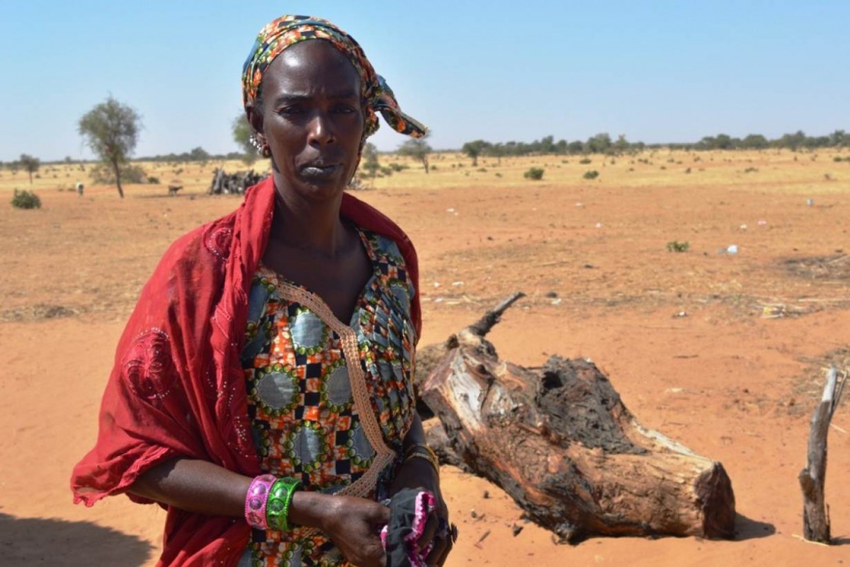 Fatimata Sow organized the women in her community to fight against multinationals and protect their land in Ndiael, Senegal, December 9, 2016. TRF/Nellie Peyton