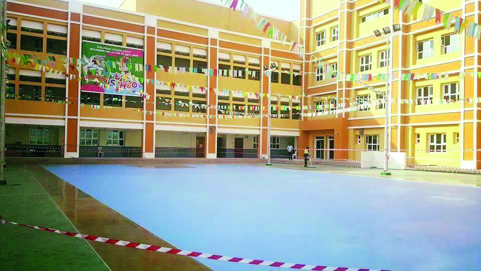 The new building of the Philippine School Doha (PSD).