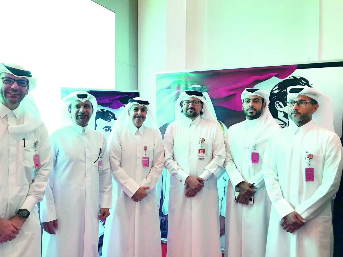 Ooredo leadership team at the event.