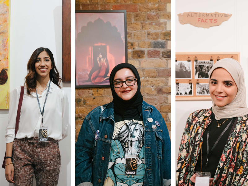 Fatima Mohammed, Nada Abdulkareem Baker and Farah Altaweel