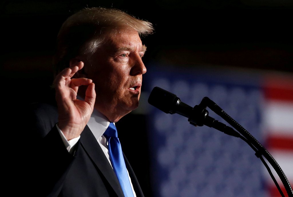 U.S. President Donald Trump announces his strategy for the war in Afghanistan during an address from Fort Myer, Virginia, U.S., August 21, 2017. REUTERS/Joshua Roberts.