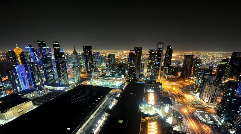 A 2016 file picture of the Doha Skyline. 