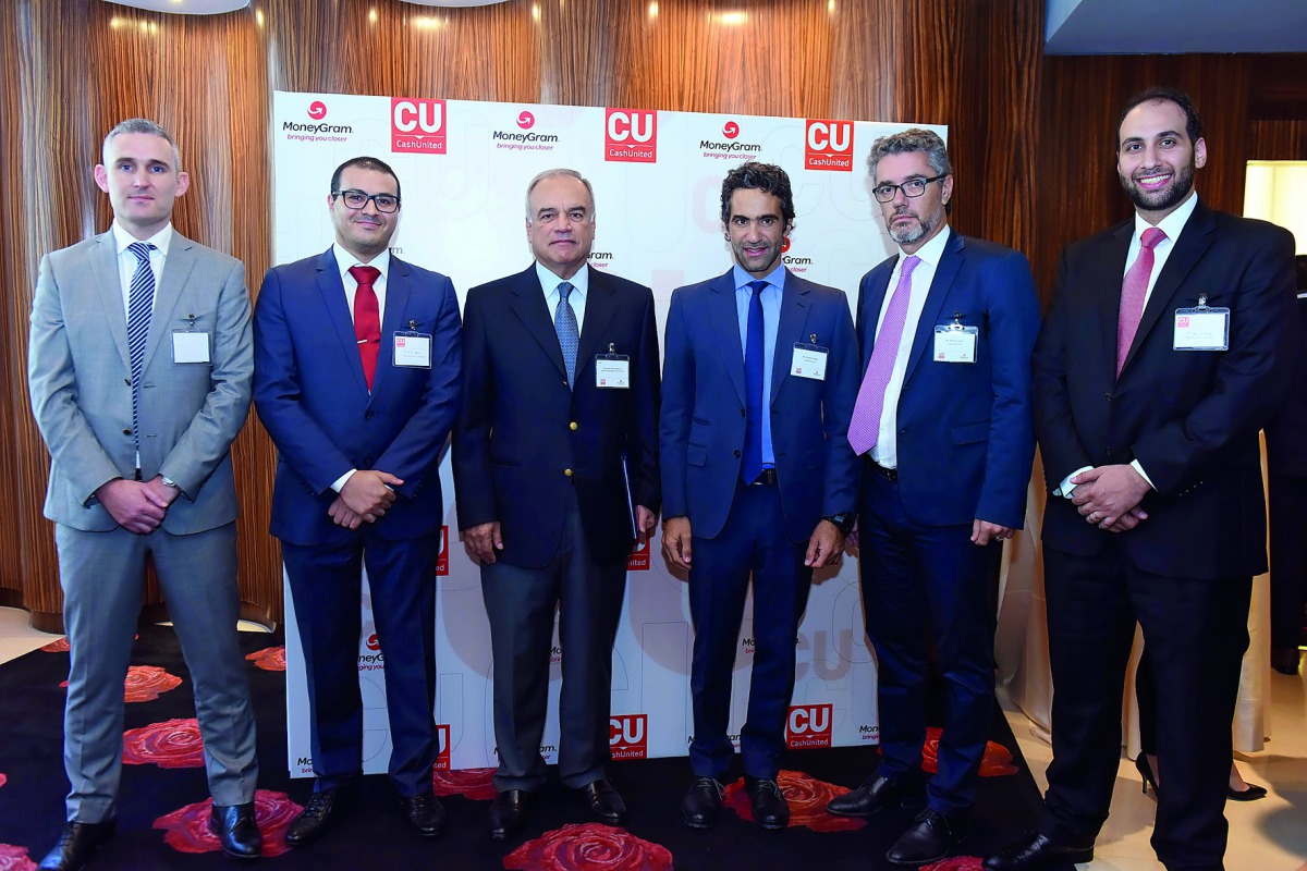 Officials during the conference announcing the new service. 