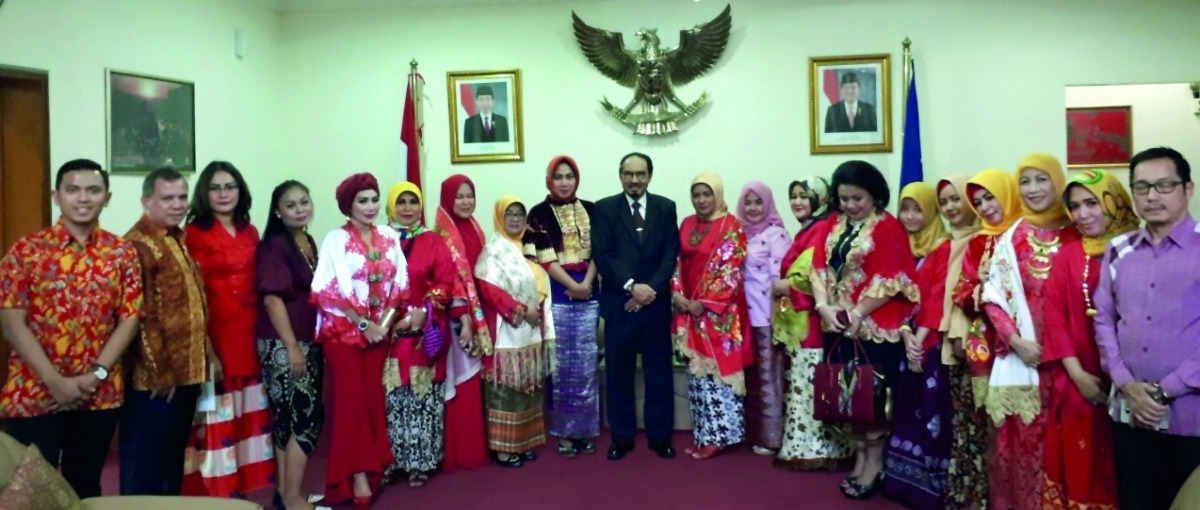 Indonesian cultural delegation. 
