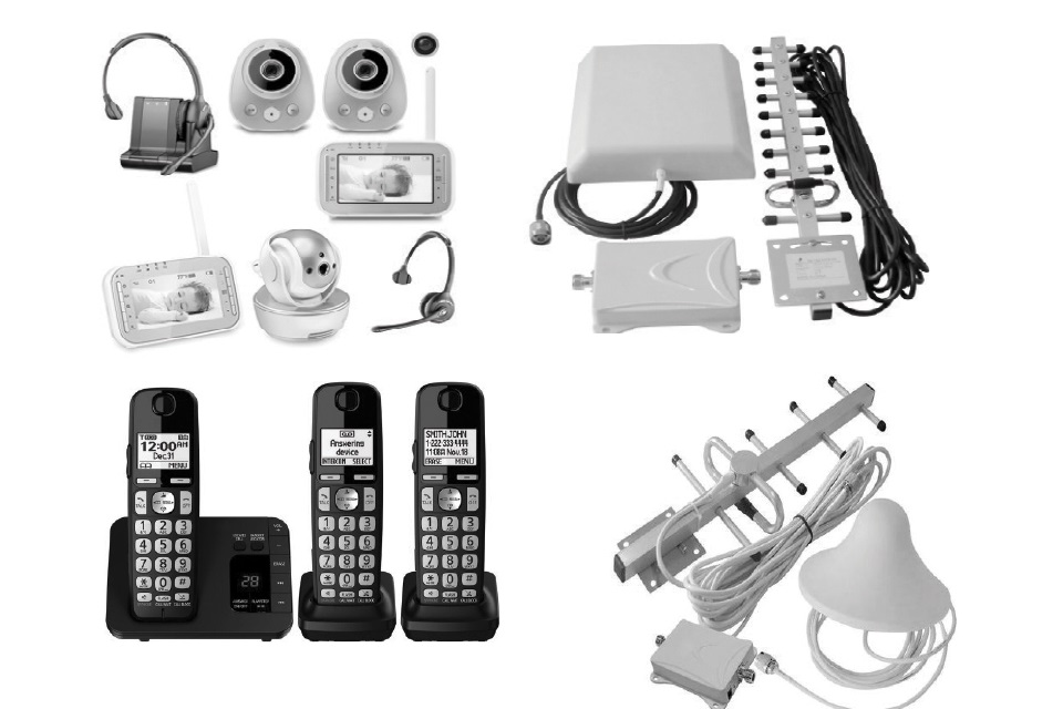 Samples of unapproved wireless devices in Qatar...