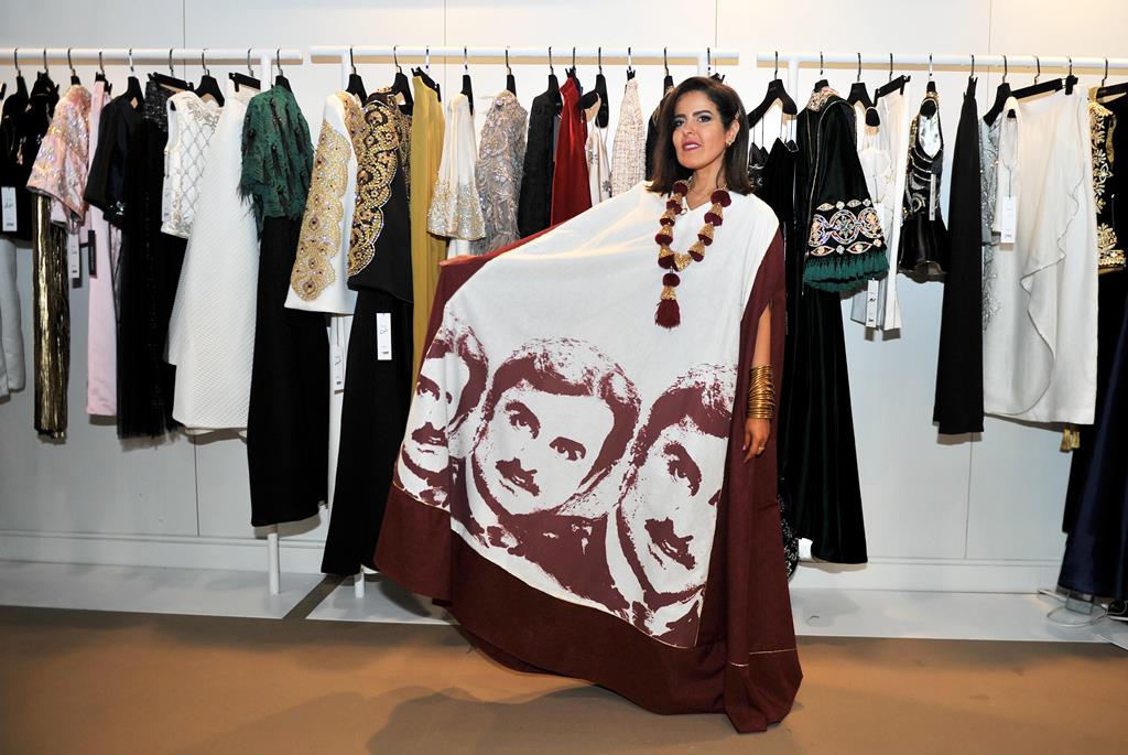 A unique design with Emir H H Sheikh Tamim bin Hamad Al Thani’s portrait at the expo. Pics: Baher Amin / The Peninsula 