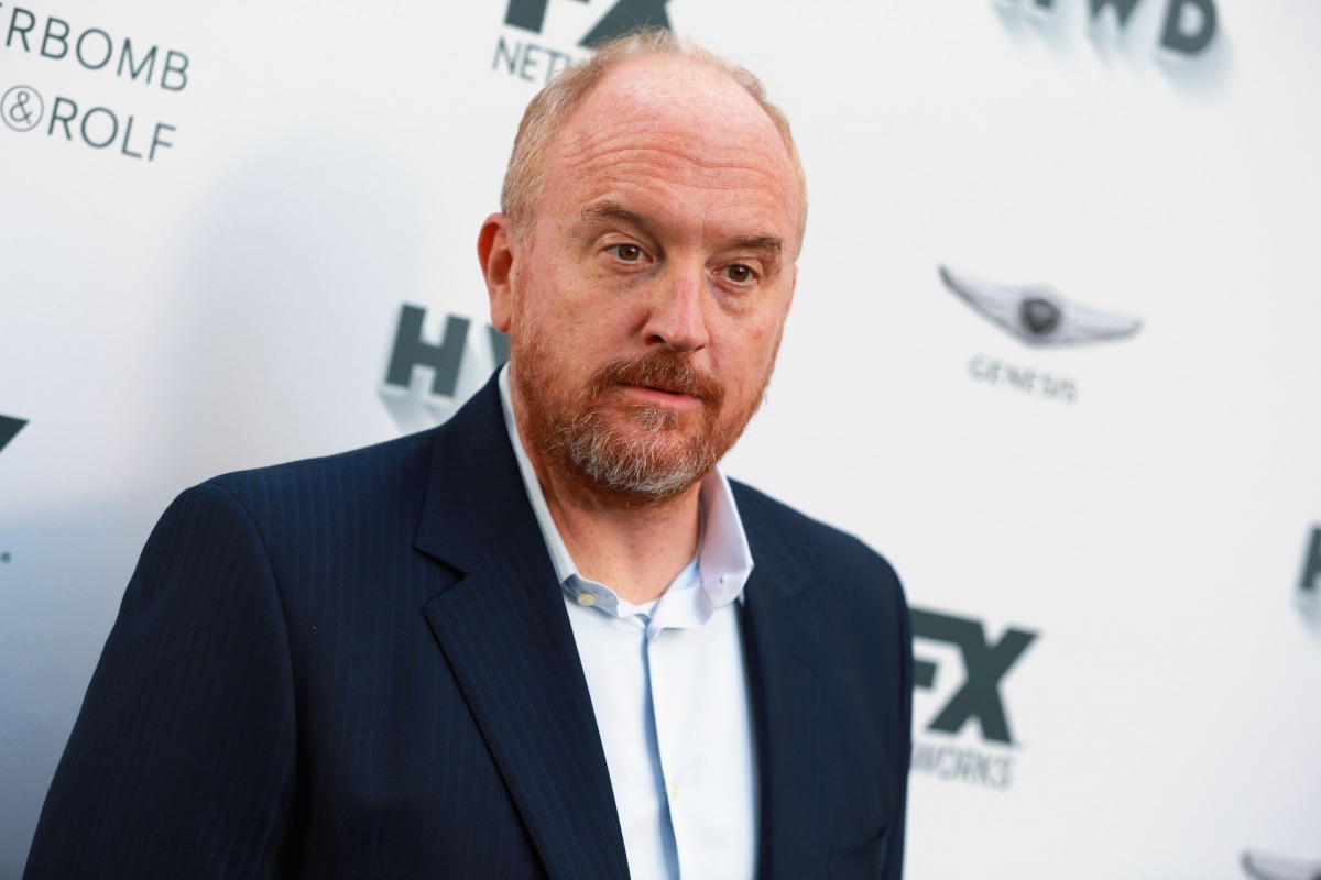 This file photo taken on September 15, 2017 shows Louis C.K. attending FX and Vanity Fair Emmy Celebration at Craft in Century City, California. AFP / Getty Images North America / Rich Fury
