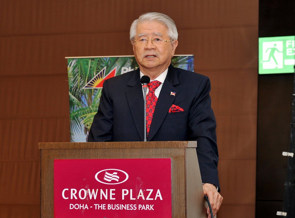 File photo of Philippines Ambassador to Qatar Alan Timbayan