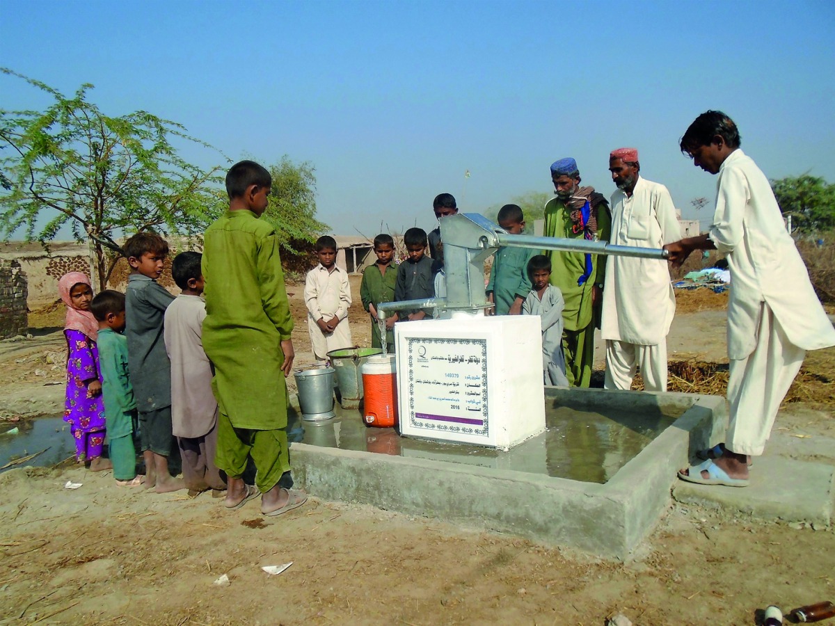 Water projects implemented by QC in Pakistan.