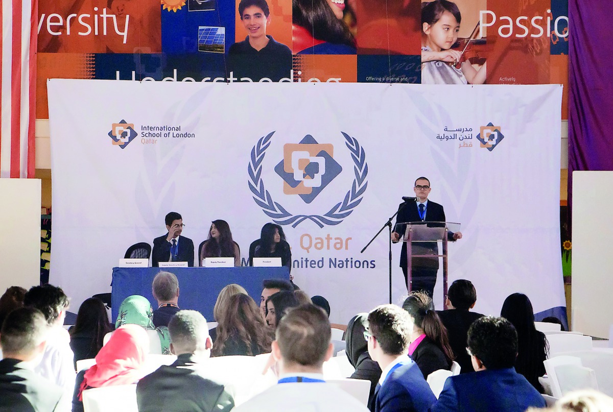 International School of London Qatar hosted the successful and productive fourth annual ISLMUN Conference. 