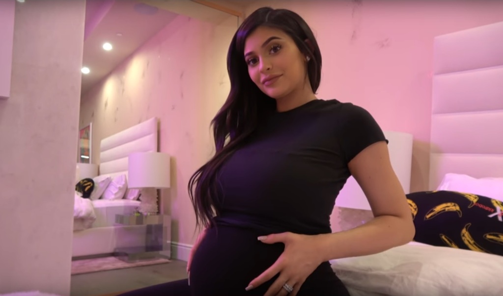 Screen-shot taken from a video posted by Kylie Jenner on YouTube. 
