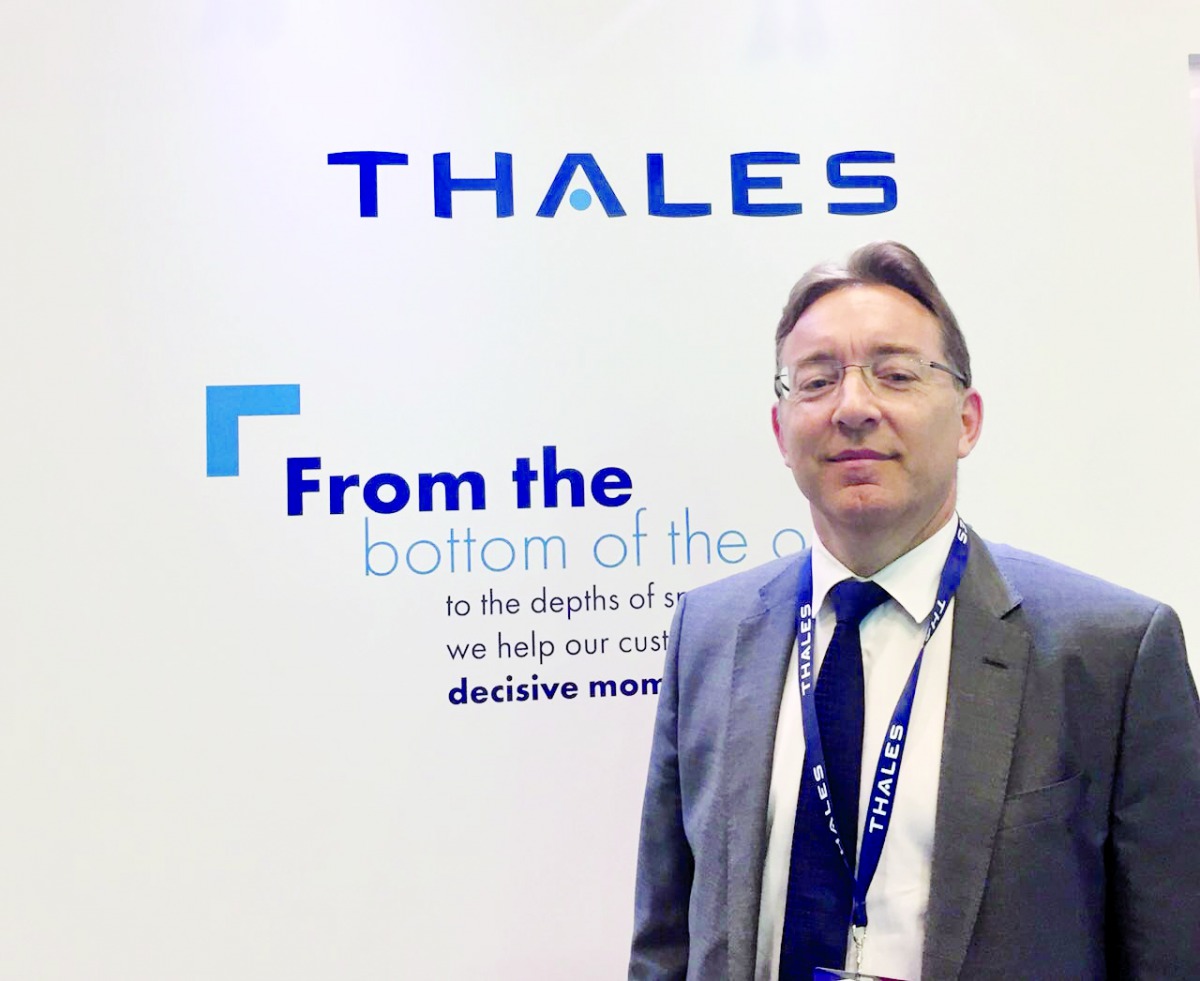 Frédéric Sallet, Country Director of Qatar-Thales Group. 