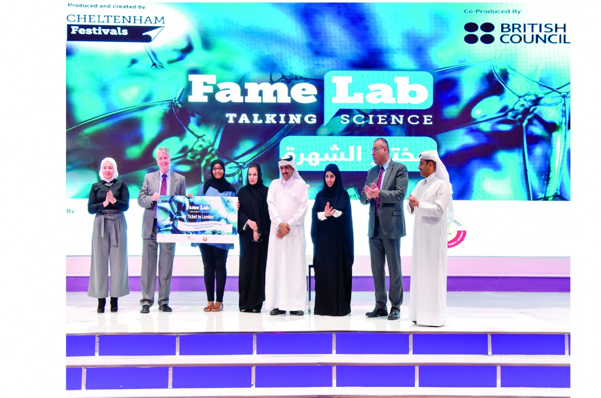 Winners during the award ceremony.