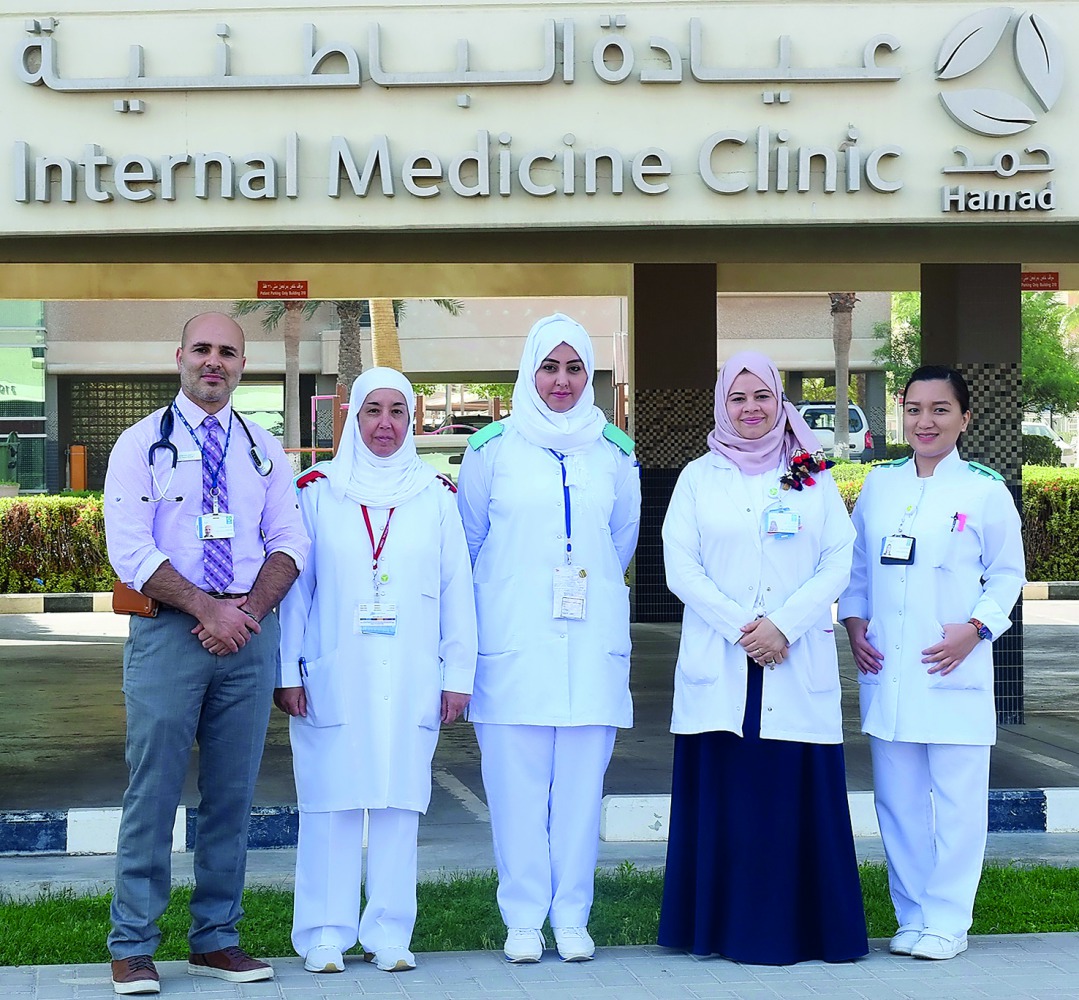 Dr Nasseer Masoodi, Vice-Chair, Medicine with members of the SMA initiative team.