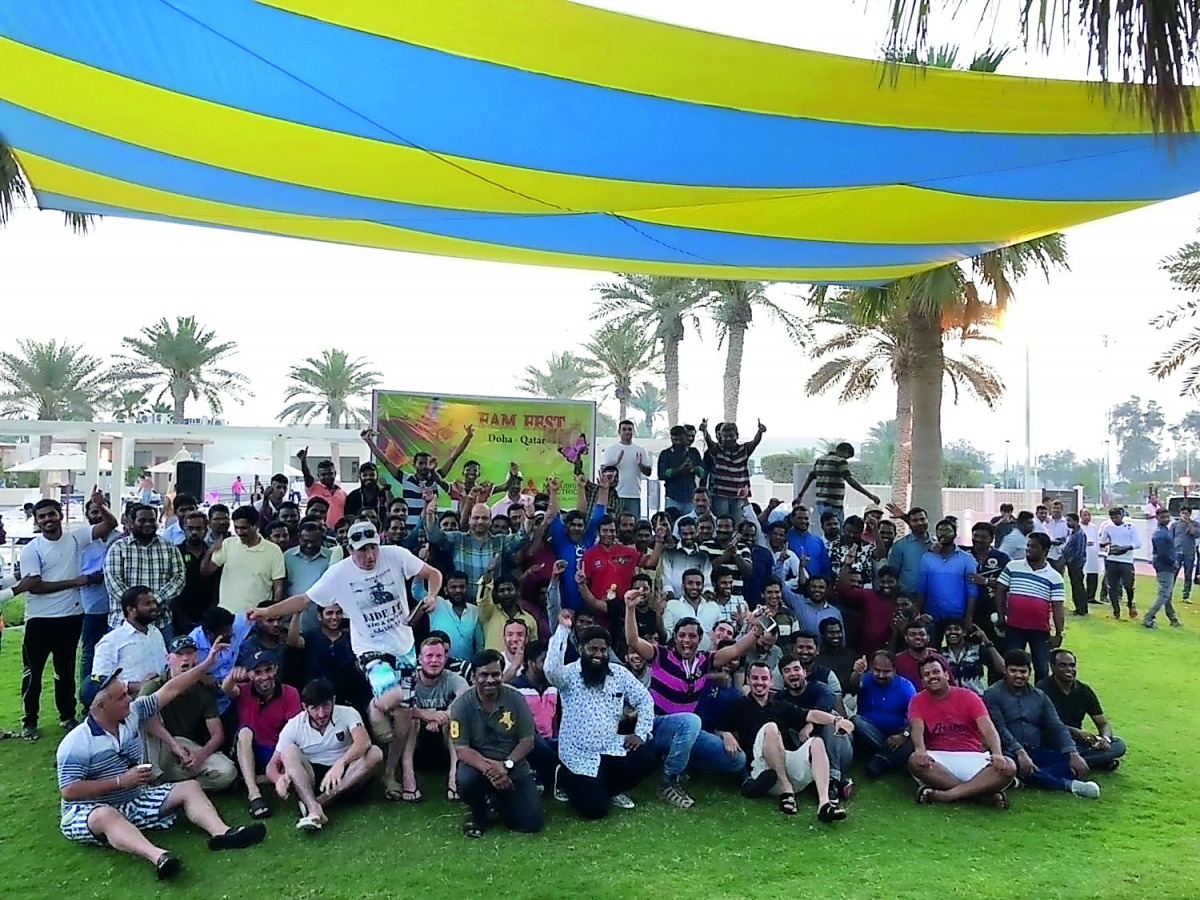 Over 225 employees and their familites attended the family fun day at Sealine Beach Resort in Mesaieed.
