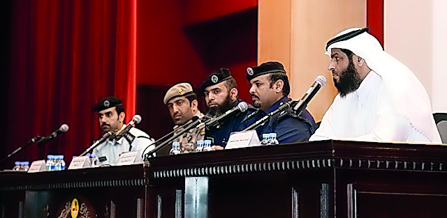 The participants at the panel discussion.