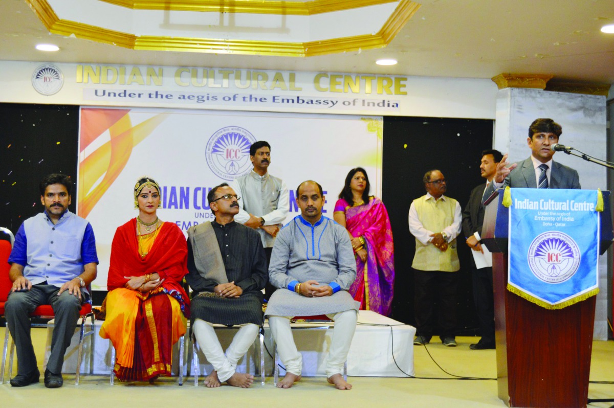 Guests and officials during the reception.