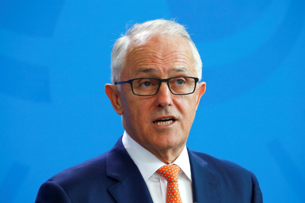 File photo of Australian Prime Minister Malcolm Turnbull 