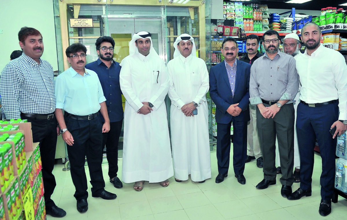 P T Muhammad Aslam, Director of the Group; Abdul Rahman Abdullha Ibrahim Ansari, Chairman; P P Faisal, Director; Razim Ahmed Sayed, Chief Development Officer; Jafer T K, Operation Manager; Khalid Mubarak S A Al Kaabi and P T Asharaf Sharafudheen, General 