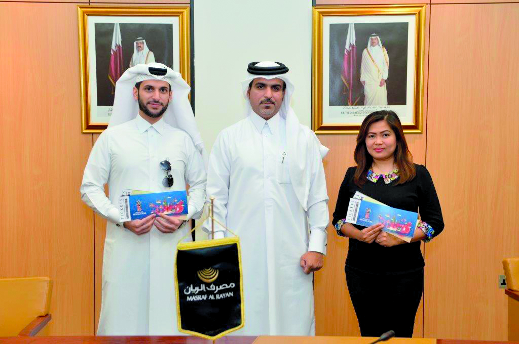 The winners of Masraf Al Rayan’s 2018 FIFA World Cup Russia Credit Card Promotion. 