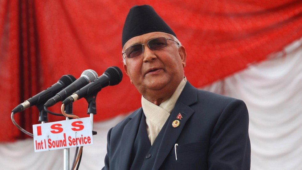 FILE PHOTO: Prime Minister KP Sharma Oli. AFP