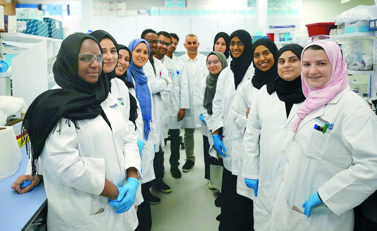  The four-day workshop was led by CHLS scientists Dr  Mustapha Aouida and Dr  Mohamed Aittaleb.