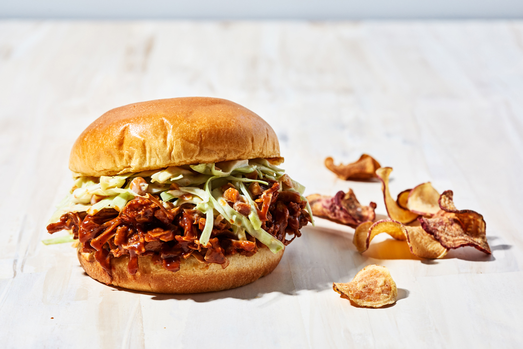BBQ Jackfruit Sandwiches. Photo by Stacy Zarin Goldberg  for The Washington Post.