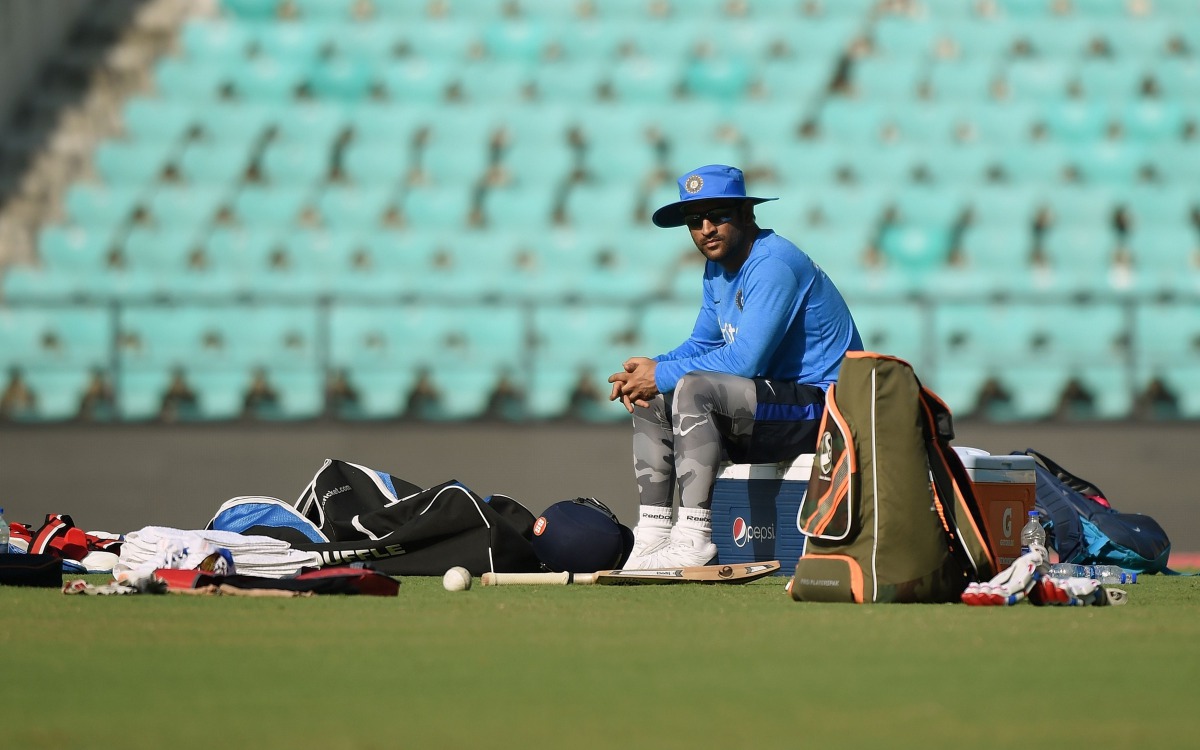 Dhoni, 38, has been the subject of intense speculation on his retirement from international cricket over the past few days since India's semi-final exit from the World Cup.