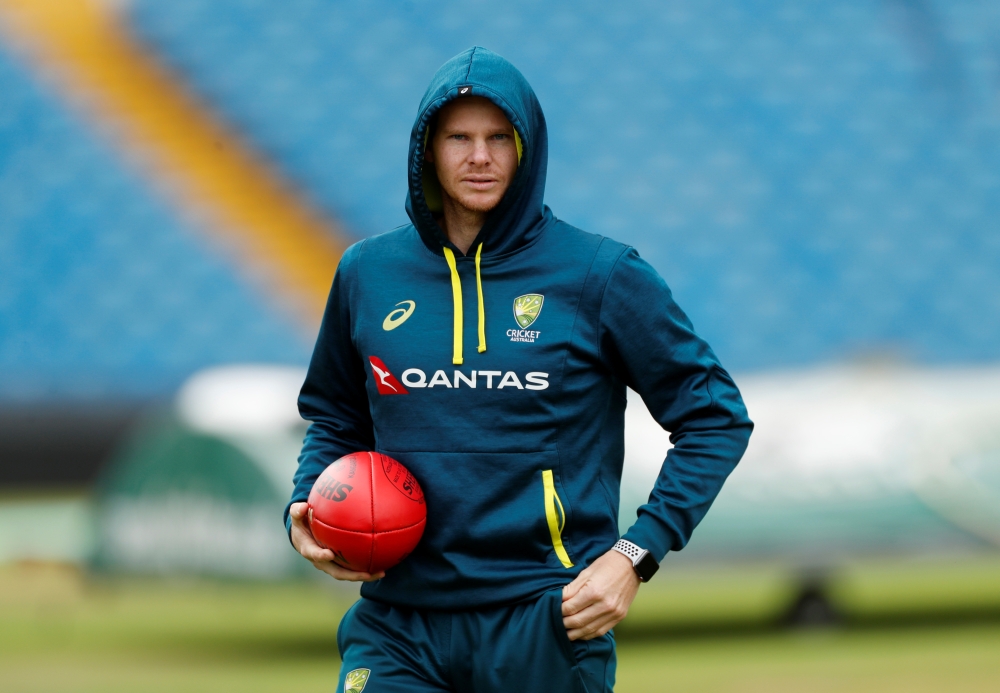 Australia's Steve Smith during nets (Reuters/Lee Smith)