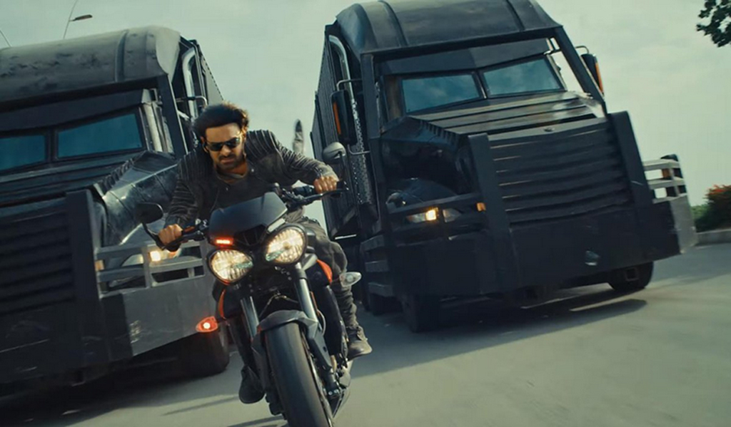 Still from the movie Saaho.