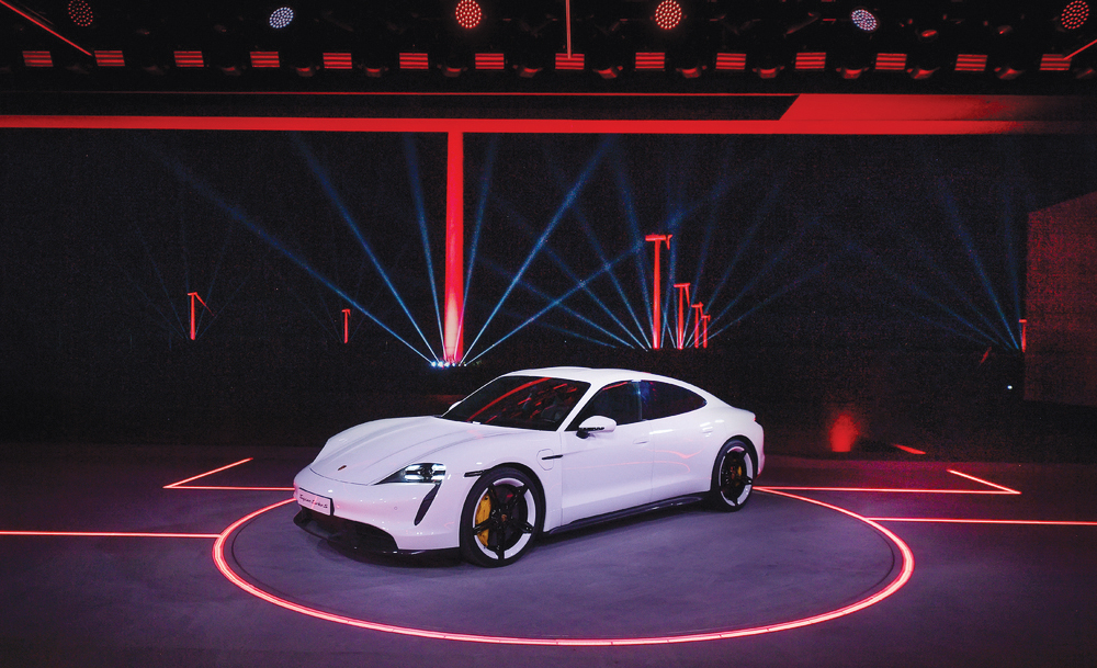 The first models in the new series are the Taycan Turbo S and Taycan Turbo. 
