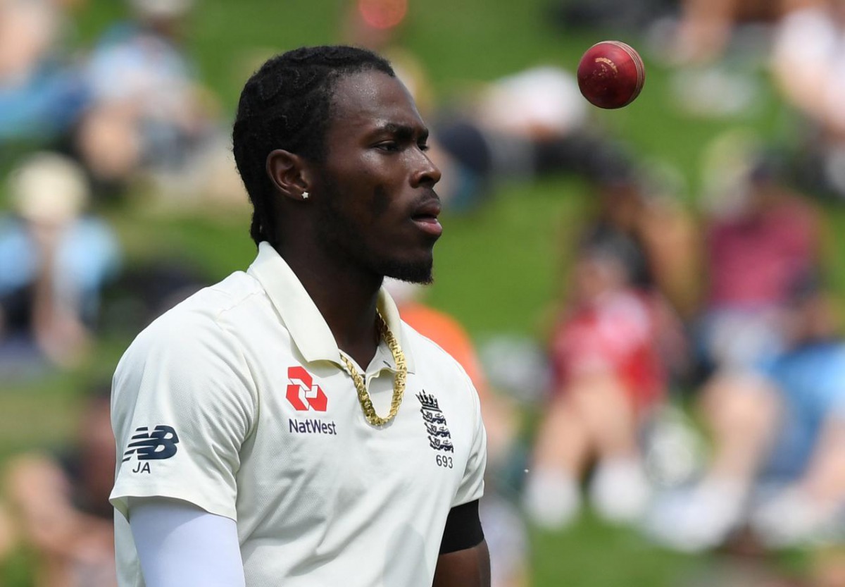 FILE PHOTO: Cricket - New Zealand v England - Second Test - Seddon Park, Hamilton, New Zealand - November 29, 2019 England's Jofra Archer during the match REUTERS/Ross Setford