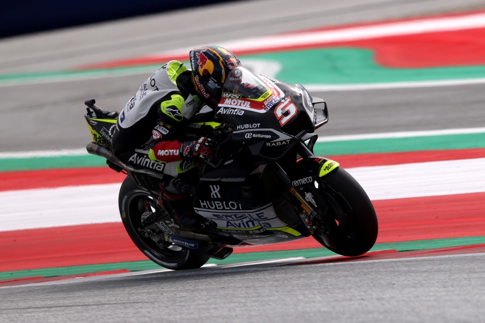 August 15, 2020 Reale Avintia Racing's Johann Zarco during qualifying REUTERS/Lisi Niesner/File Photo