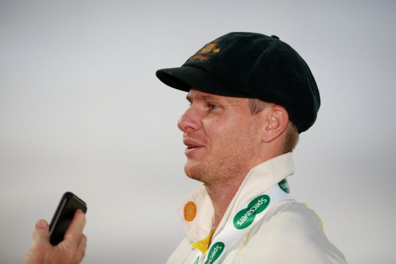 Australia's Steve Smith after the match Action Images via Reuters/Andrew Boyers
