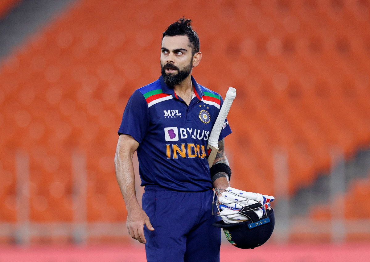 Cricket - Third Twenty20 International - India v England - Narendra Modi Stadium, Ahmedabad, India - March 16, 2021 India's Virat Kohli after the end of the innings REUTERS/Danish Siddiqui
