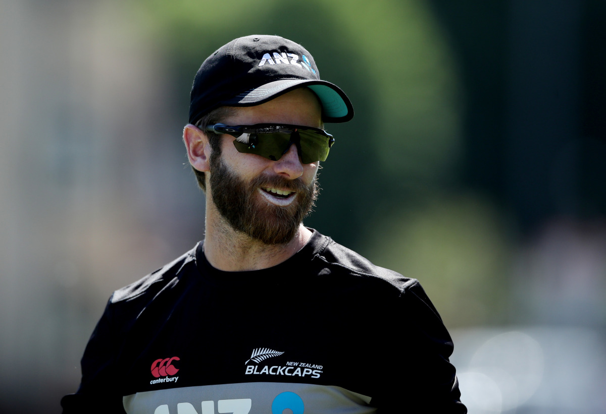 FILE PHOTO: Cricket - Second Test - New Zealand Practice - Edgbaston, Birmingham, Britain - June 8, 2021 New Zealand's Kane Williamson during practice Action Images via Reuters/Peter Cziborra/File Photo
