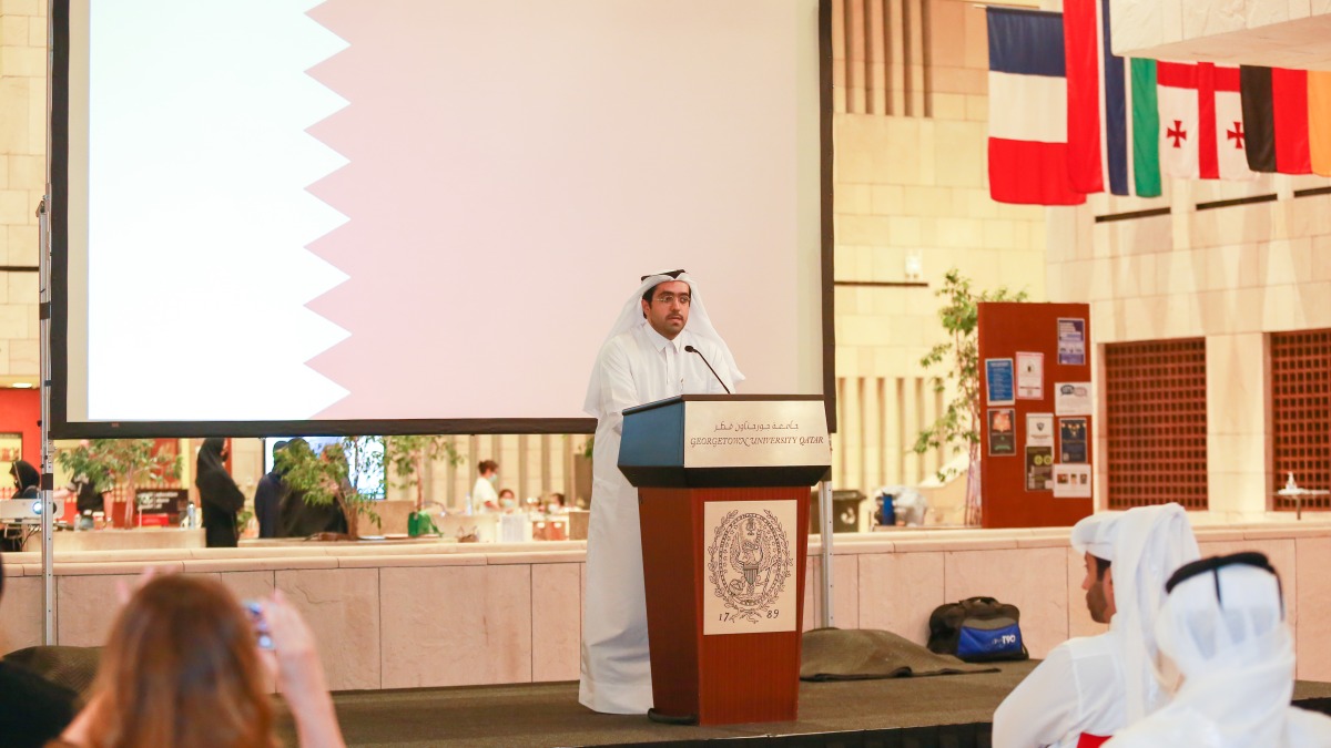 GU-Q graduate, Abdulrahman Al Thani