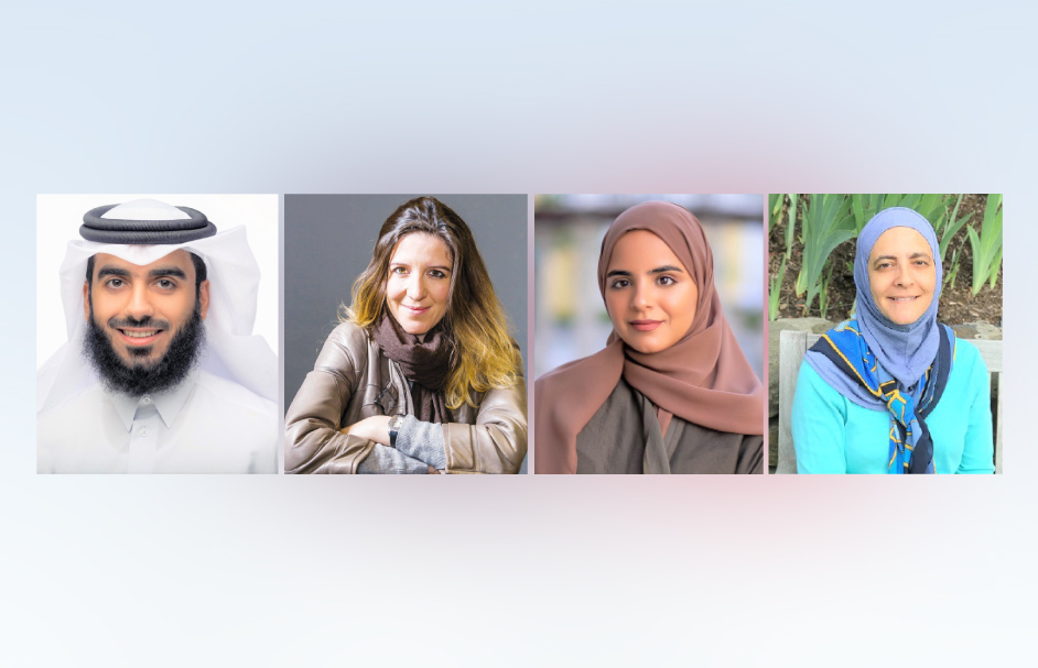 FROM LEFT: Mohammed Al Janahi, Aziza Chaouni, Farah Al Taweel and Rana Dajani