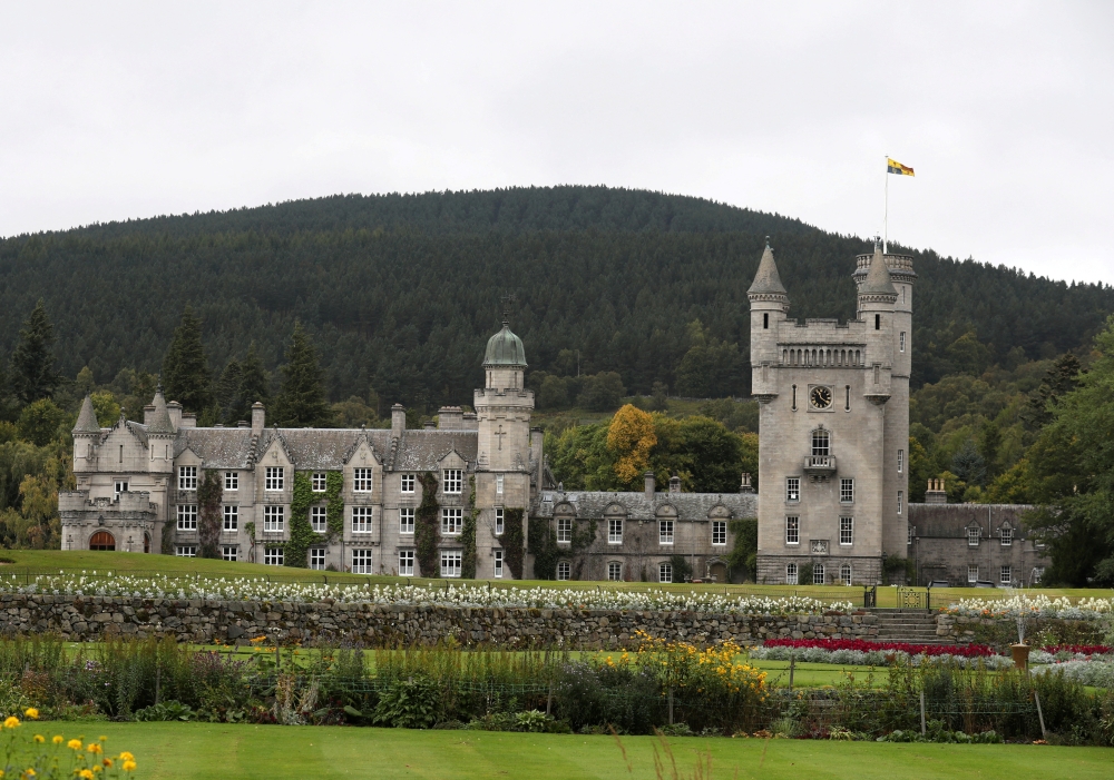 The Royal Standard flies over Britain's Queen Elizabeth's Balmoral Castle, in Scotland, on September 20, 2017. File Photo / Reuters