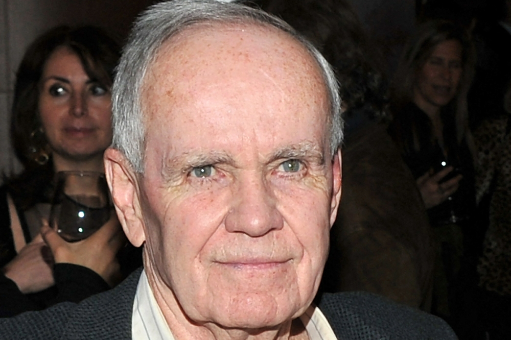:(FILES) US writer Cormac McCarthy attends the HBO Films and The Cinema Society screening of 
