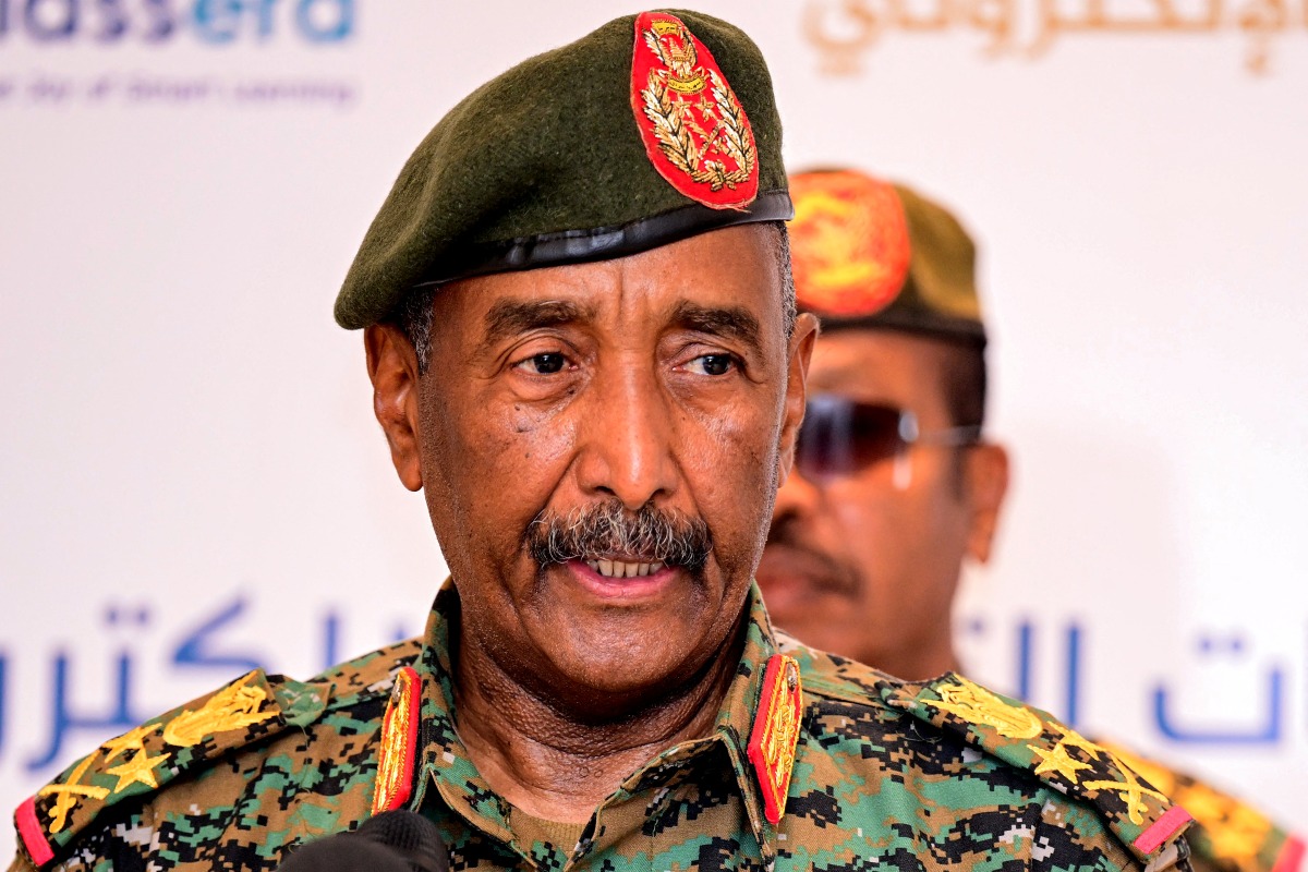 File: Sudan's army chief General Abdel Fattah Al-Burhan / Photo by AFP