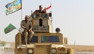76th Brigade Command of Iraqi army forces move forward to Mahmour region of Mosul after leaving Kirkuk within the operation staging to retake Iraq's Mosul from Daesh terrorists, in Kirkuk, Iraq on October 11, 2016. (Hejar Resit / Anadolu Agency)