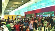 Cycling enthusiasts register for the Ride of the Champions event which will take place along a 15-75km long course today.