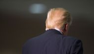 Republican presidential candidate Donald Trump speaks to guests during a campaign stop at the La Crosse Center on April 4, 2016 in La Crosse, Wisconsin (Scott Olson / Getty Images / AFP) 